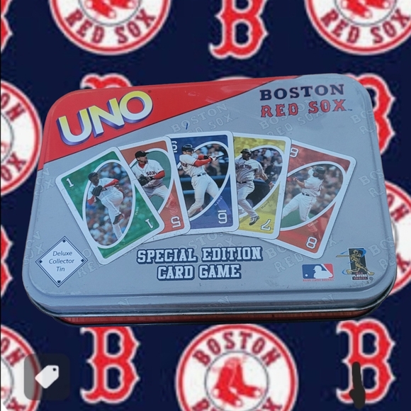 UNO Boston Red Sox Special Edition Card Game - Picture 1 of 14